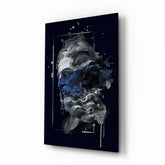 Poseidon Glass Wall Art.